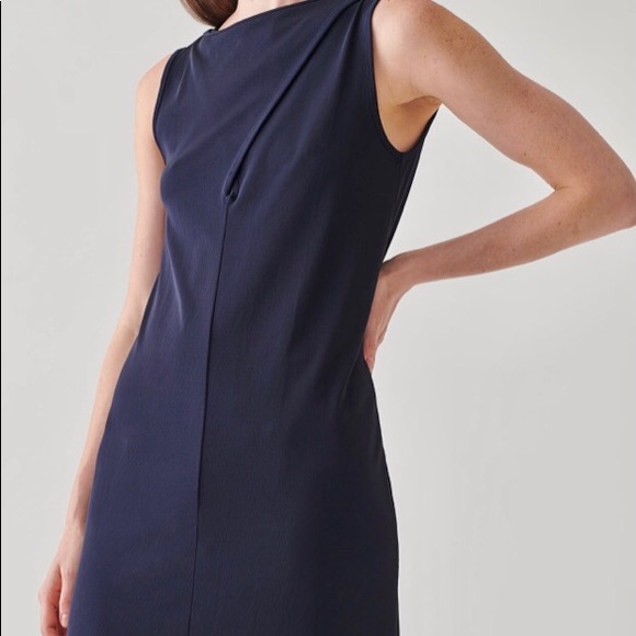 COS Dresses & Skirts - COS Navy Blue Loop Detail Dress NWT